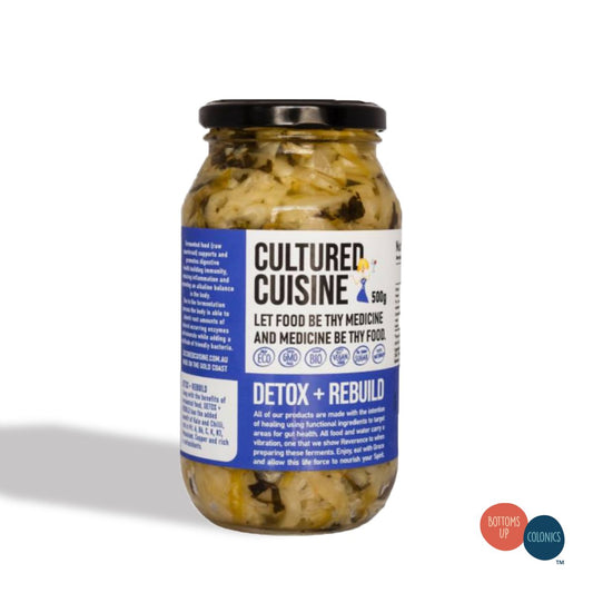 Cultured Cuisine Lacto Fermented Vegetables 500grams - Detox and Rebuild with Chilli image 0