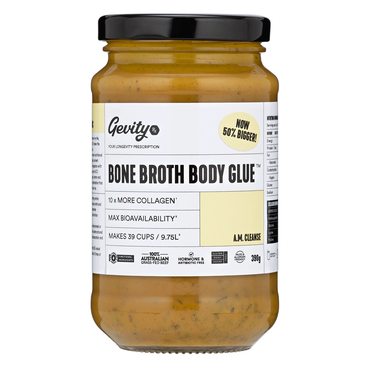 A.M. Cleanse Bone Broth Body Glue image 0