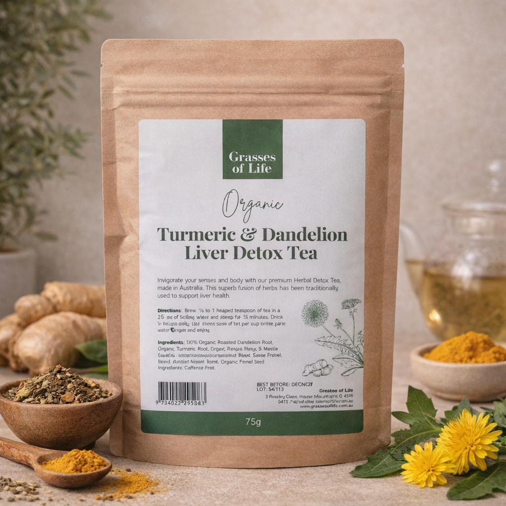 Turmeric & Dandelion Detox Tea 75g