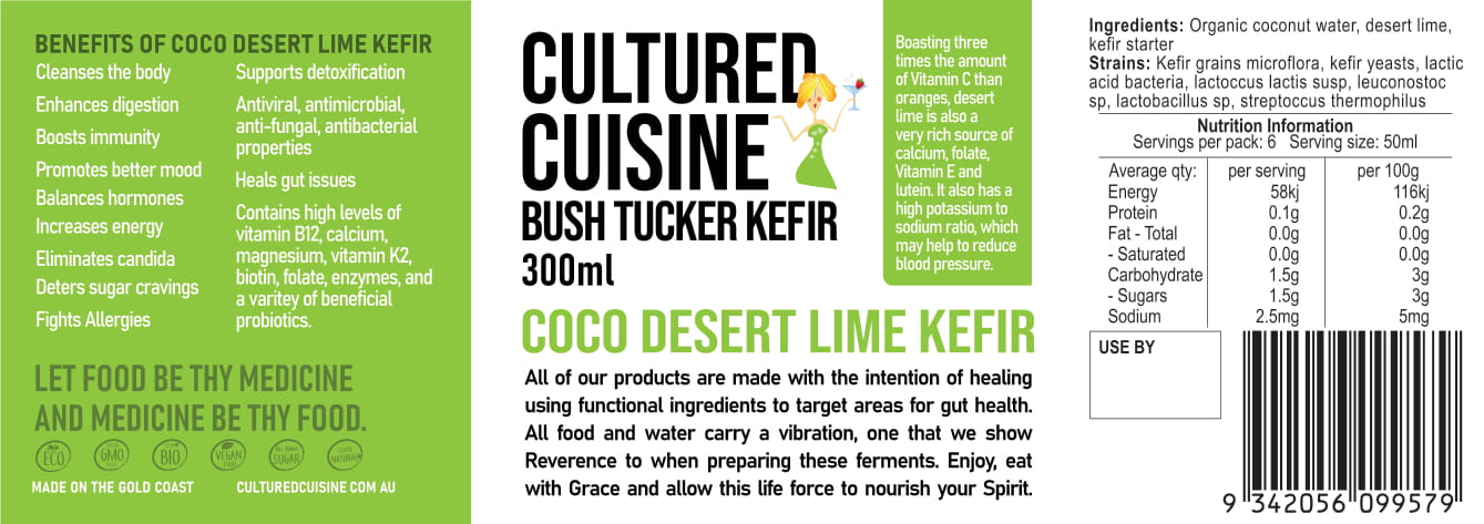 Fermented - Coconut Lime Kefir
