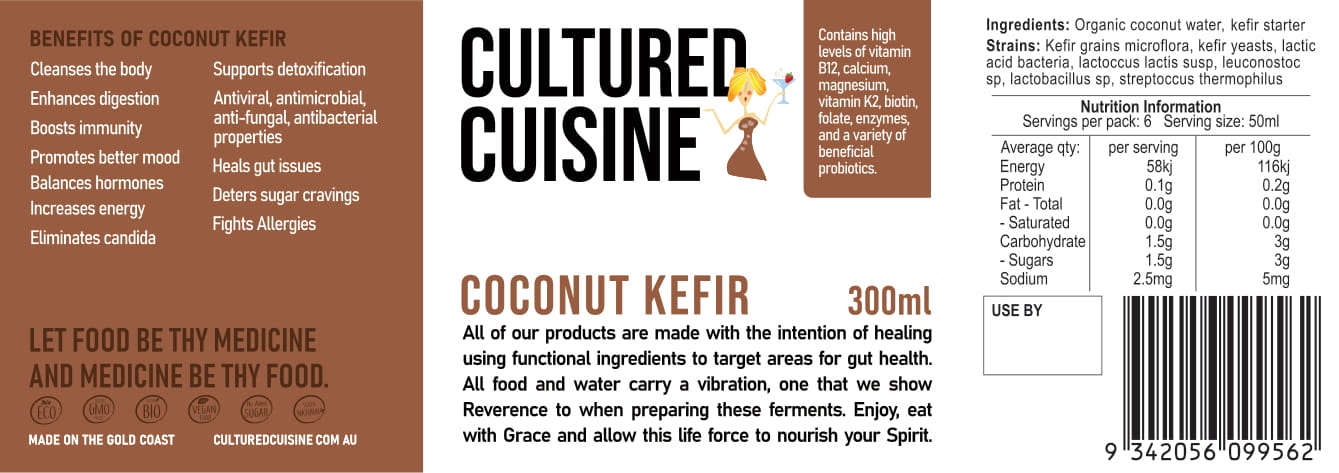 Fermented - Coconut Kefir
