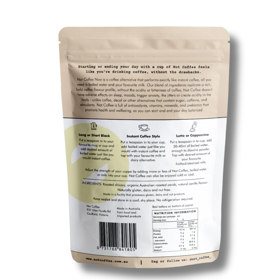 Not Coffee Now Vanilla (Instant) 120g