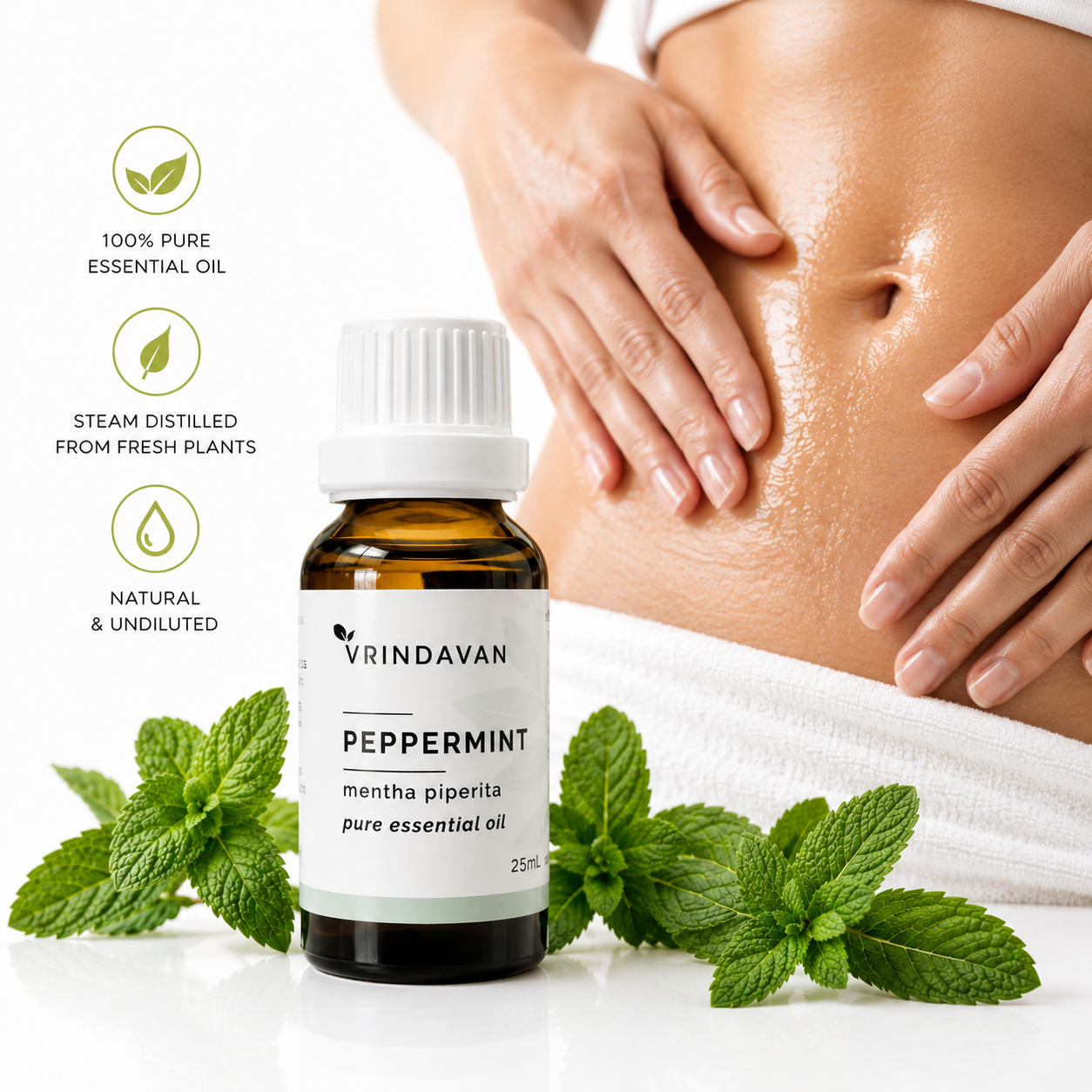 Essential Oil - Peppermint Vrindavan 25ml