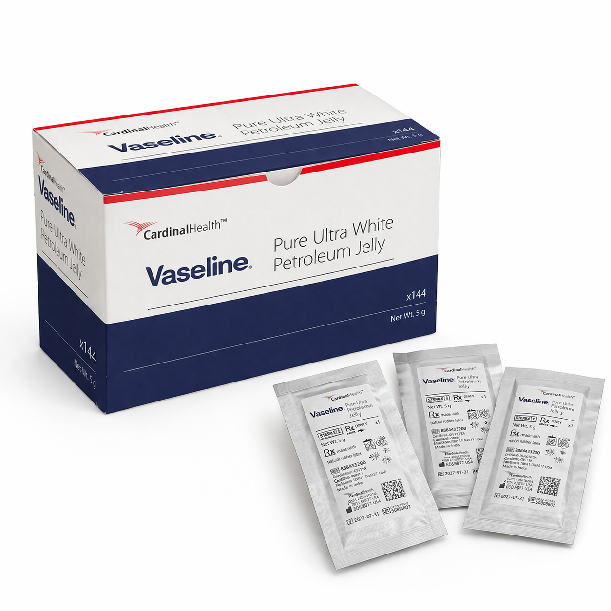 Professional Equipment - Lubricant Sachets (Box of 144)