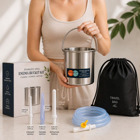 Enema Bucket - Stainless Steel
