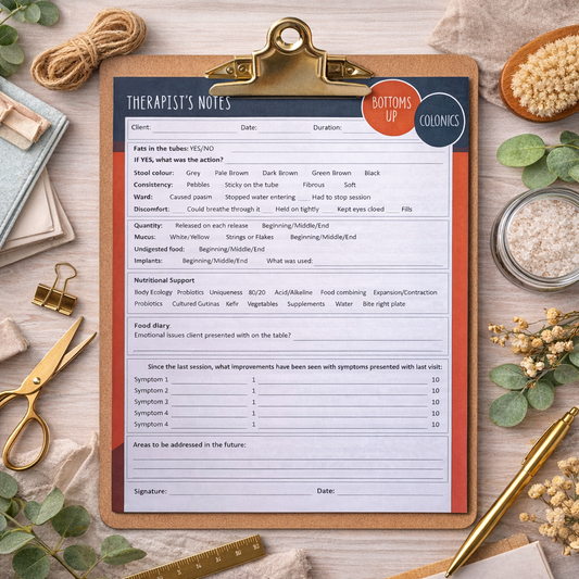 Therapist Notes Form