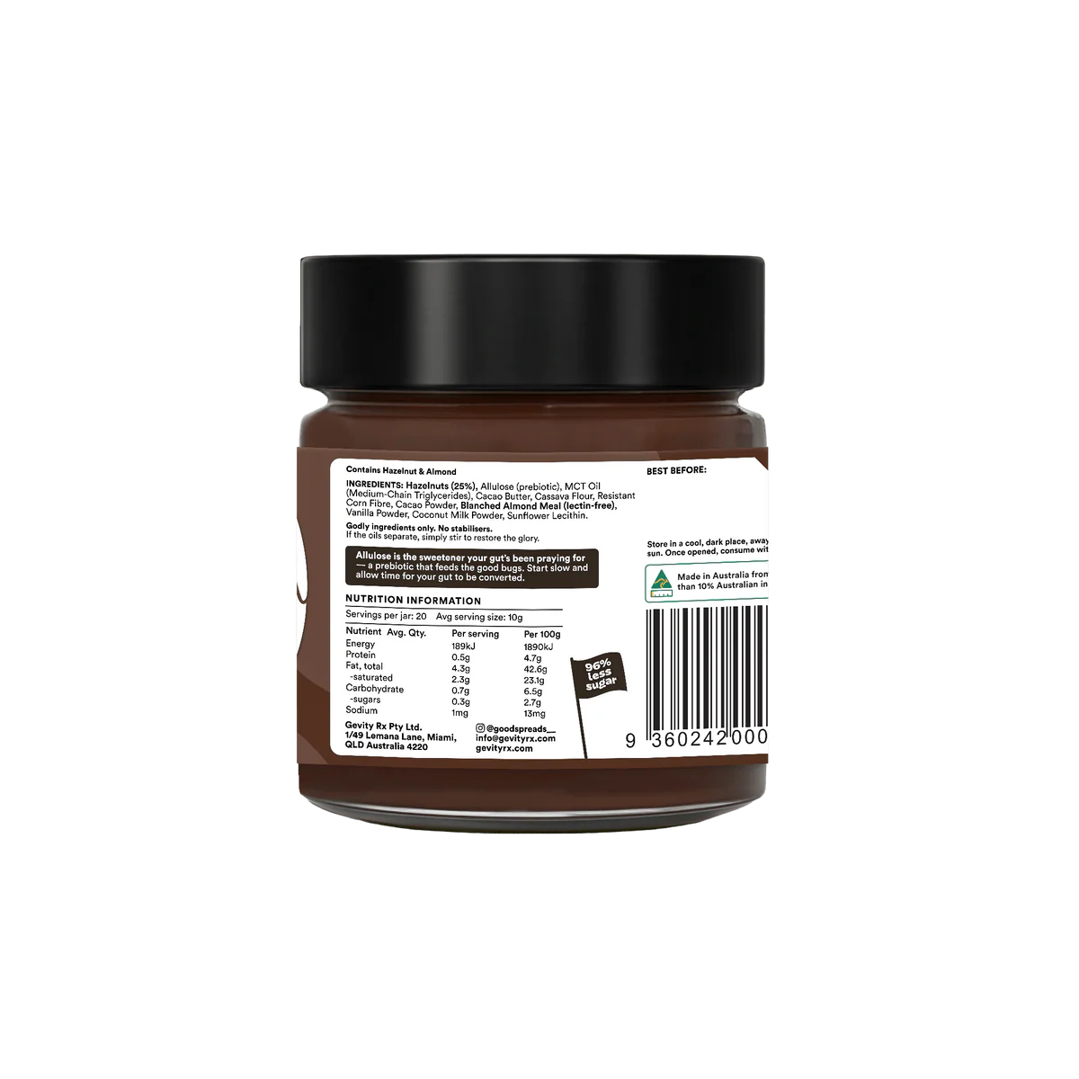 Goodtello - Hazelnut Spread
