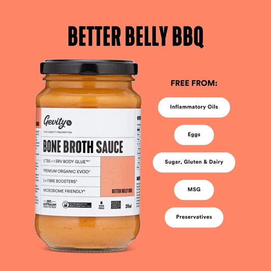 Bone Broth Sauce - Better Belly BBQ Sauce (Jar)