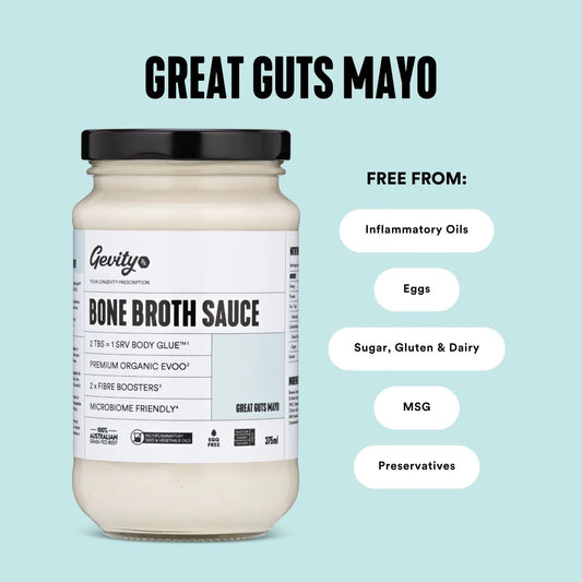 Bone Broth Mayo - Great Guts Mayo (Jar)