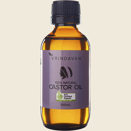 Castor Oil Organic - Glass Bottle 100ml